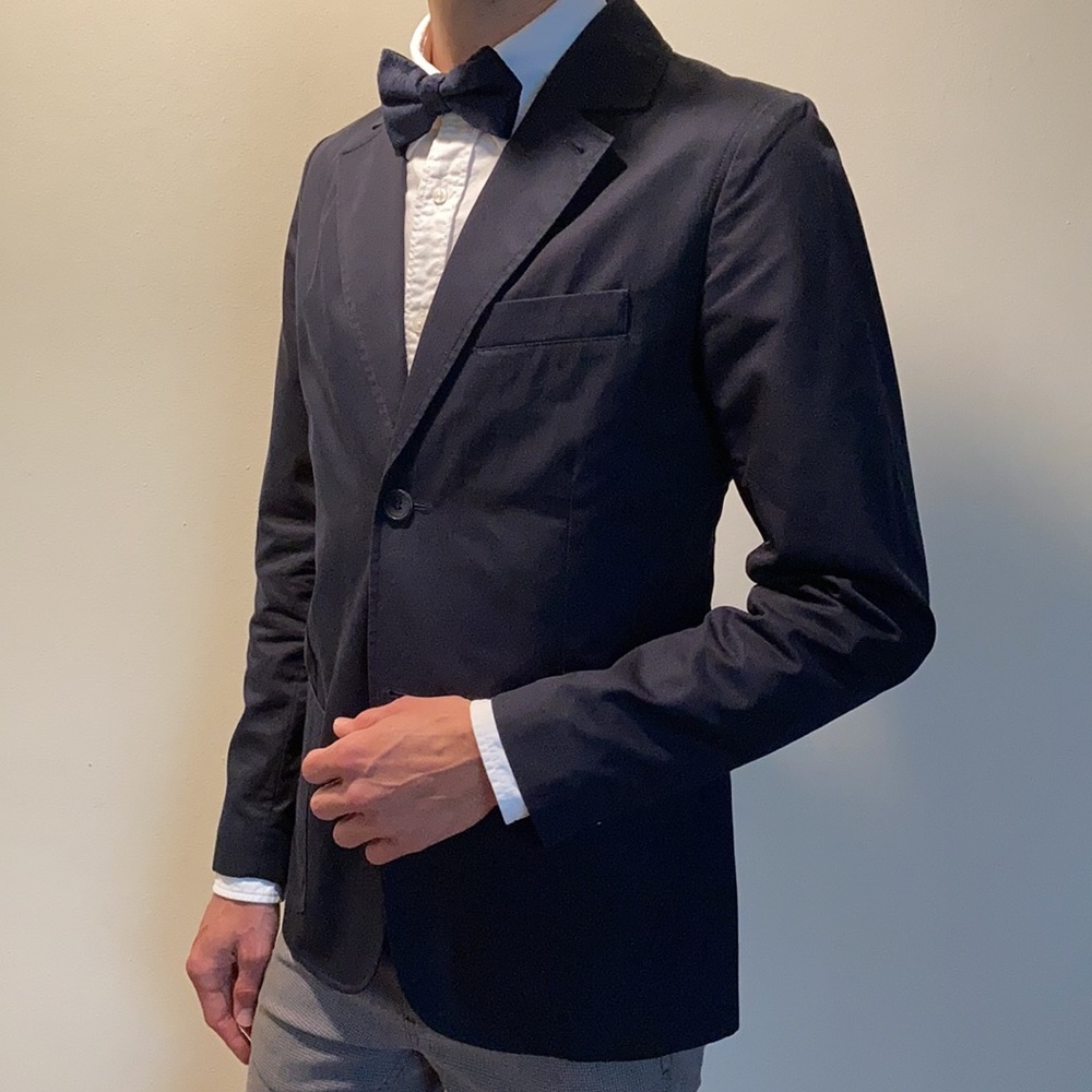 Navy APC spring/summer blazer